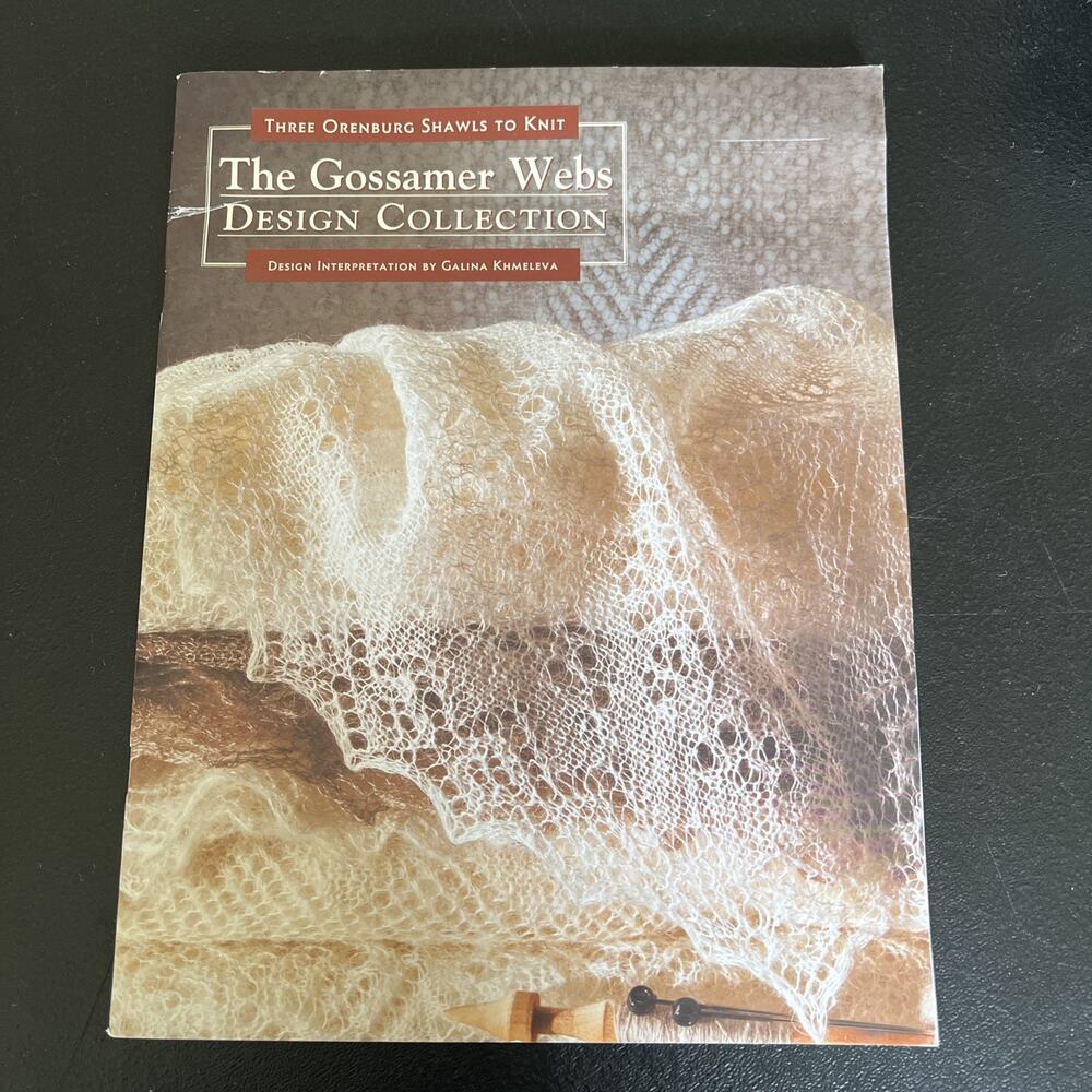 Gossamer Webs Design Collection Three Orenburg Shawls to Knit Khmeleva Book 2000